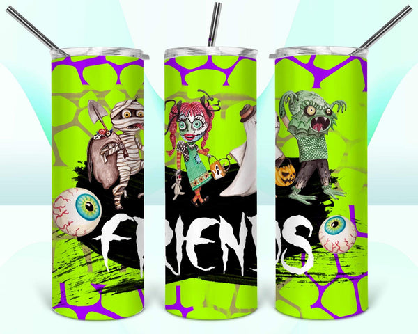 Sweet and Spooky Ready to Press Tumbler Transfer 20oz – SubZero