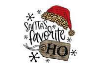 Sublimation Transfer Sublimation Prints Santas Favorite Ho ready to press sublimation transfer Subzero Sublimations