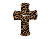 Sublimation Transfer Sublimation Prints Leopard Cross Faith ready to Press Sublimation Transfers Subzero Sublimations