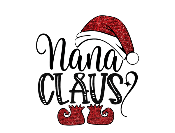 Sublimation Transfer Sublimation Prints Nana Claus ready to press sublimation transfer Subzero Sublimations