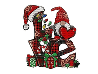 Sublimation Transfer Sublimation Prints Christmas Gnome Love Subzero Sublimations