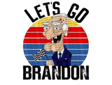 Arts & Entertainment Sublimation Prints 3" / #1 Lets Go Brandon Funny Ready To Press Sublimation Transfer Subzero Sublimations