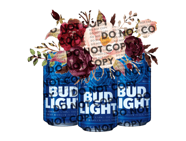 Sublimation Transfer Sublimation Prints BOHO  Beer with flowers Ready to press sublimation heat transfer Subzero Sublimations