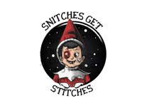 Sublimation Transfer Sublimation Prints 3 Snitches get Stitches ready to press sublimation transfer Subzero Sublimations