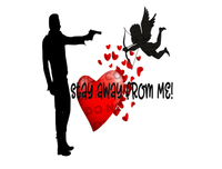 Sublimation Transfer Sublimation Prints Copy of Cupid's Stupid Valentines day  ready to press sublimation heat transfer Subzero Sublimations