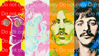 Sublimation Transfer Sublimation Prints Pop art faces 70's Music Sensations Ready to Press Sublimation Heat Transfer DIY shirt makers Subzero Sublimations
