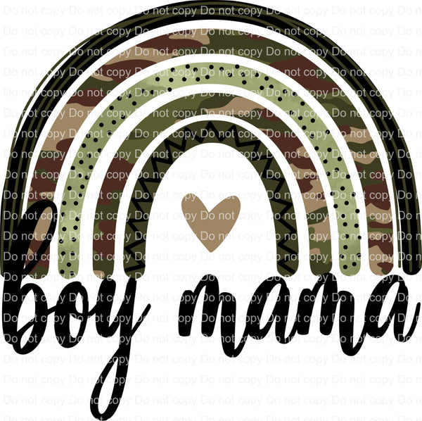 Sublimation Transfer Sublimation Prints Boy Momma Camo Rainbow Ready to Press Sublimation Transfer Subzero Sublimations