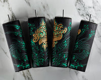 Classic Motorcycle Ready to Press Tumbler Transfer 20oz Straight and Tapered